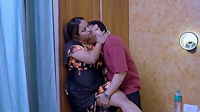 Hot and sexy aunty called her smart boyfriend and started having sex with him Hard Fucking Clear Hindi Audio