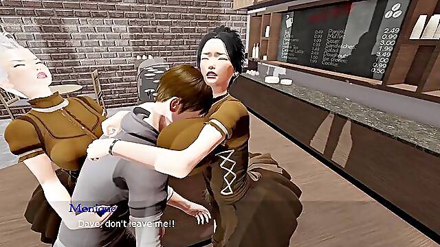 Fucking a French MILF- Bound by Lust 7- Gameplay