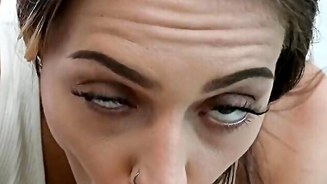 MILF JC Wilds Happily Deepthroats and Titty Fucks Stepsons Huge Cock S8:E5