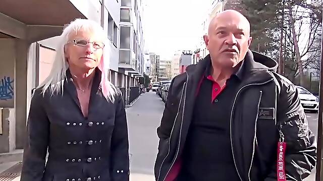 Maude, Slutty Cougar, Double Banged Inside Front Of Her Hubby