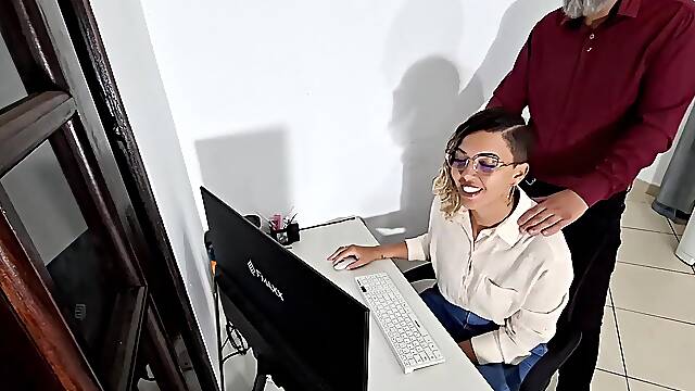 Harassment on the first day of work.