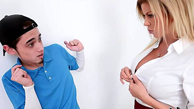 Alexis Fawx enchants with daring, voluptuous passionate heat.