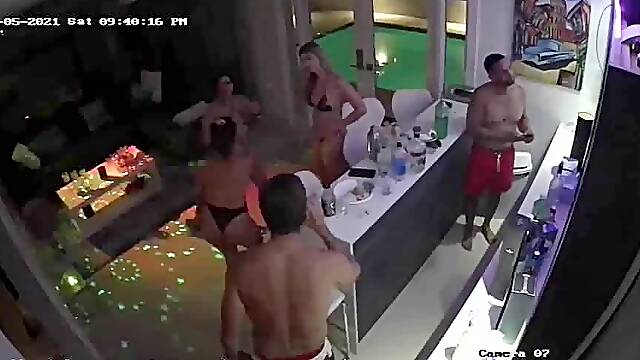 IPCAM – European private nudist party