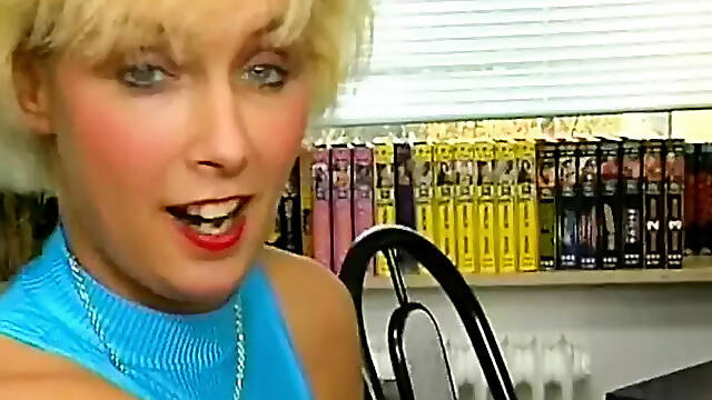 German MILF in stockings rides hard cock with glee