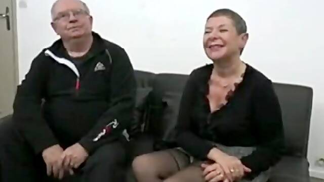 French Granny and a Boy