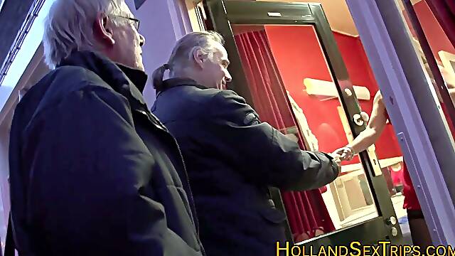 Mature dutch hooker fucks