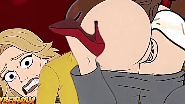 Breaking Couch (Full Movie scenes ) Toon Parody about a horny wife and a cuckold spouse. Compilation