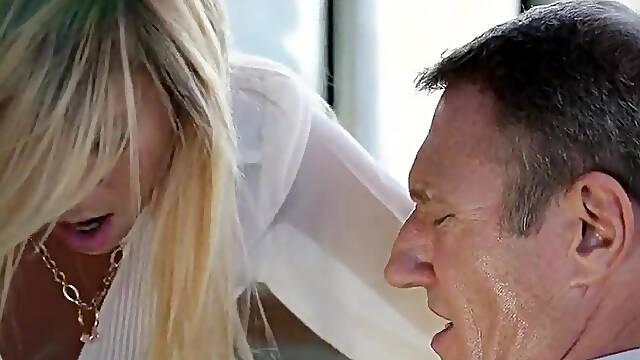 The footballer's wife sucked off his tutor