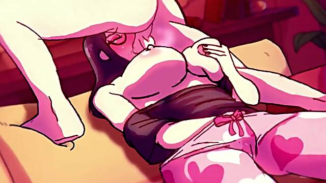 Animated three-some Creampie Dream – Hardcore Toon Scene