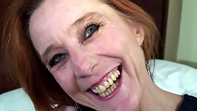 Unattractive Granny Gets Anal