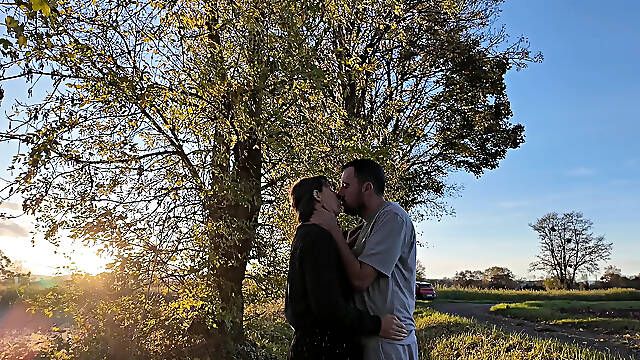 Outside sex, we get caught three times..