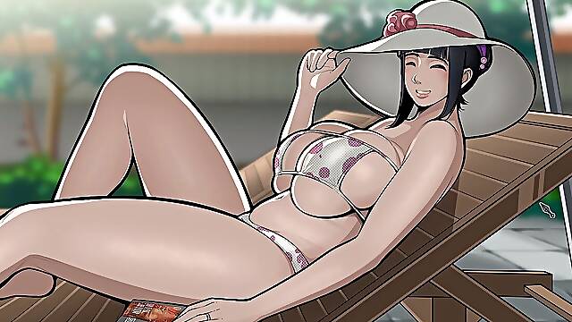 Touching Hinata - Konoha milfs part 16