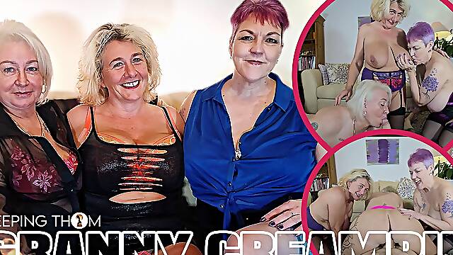 Granny Foursome Camilla Creampie - Layla Ladybird - Lexsi