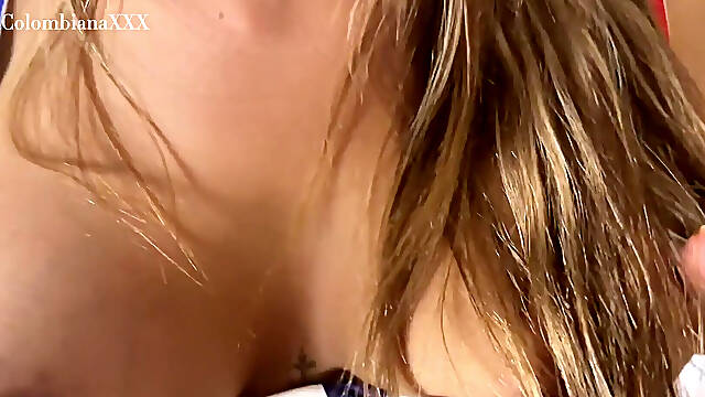 I Go to Cool Down by the Pool in My Usa Bikini