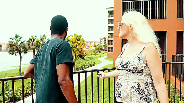 Slutty MILF Realtor Fucks BBC Clients for Sales - Double Feature