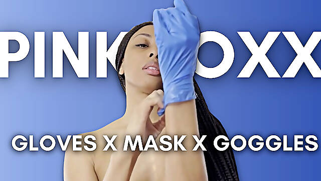 Getting Kinky with Gloves, Mask and Goggles