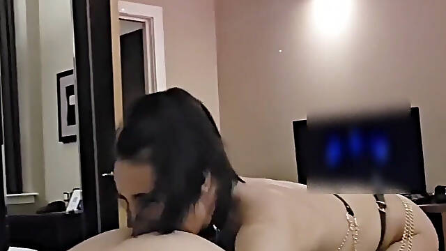 My Whore Gets Down to Licking My Ass